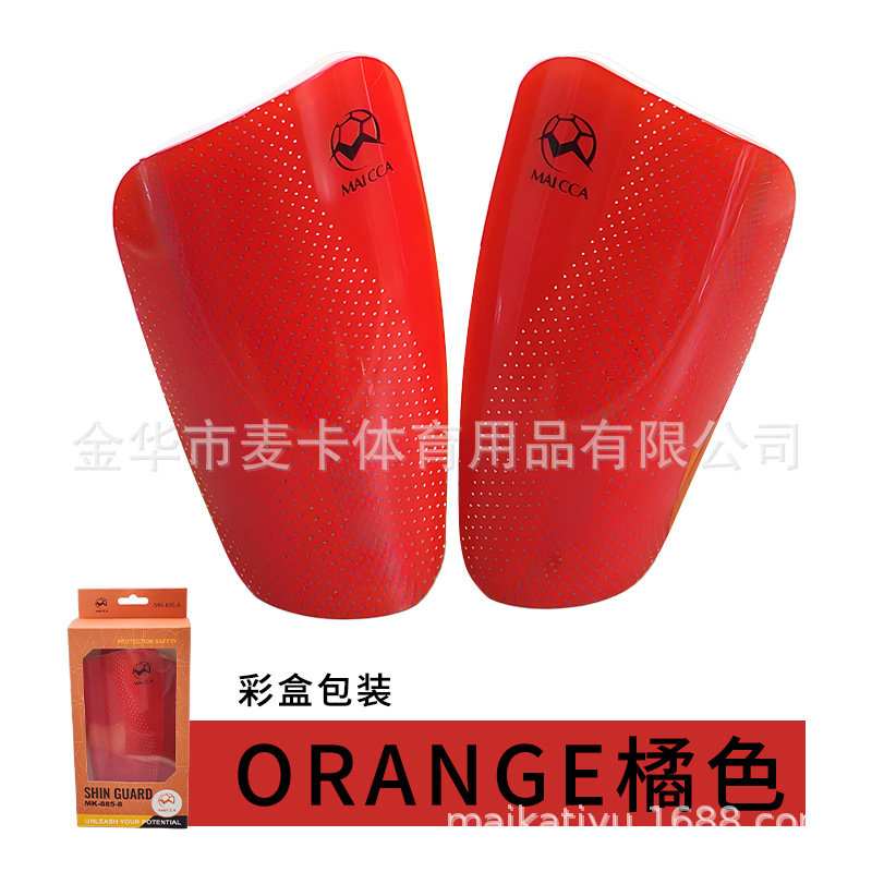 Adultos y niños profesionales de fútbol tibia protector de piernas grueso tablero de inserción de doble capa agujero de ventilación protector de piernas al por mayor