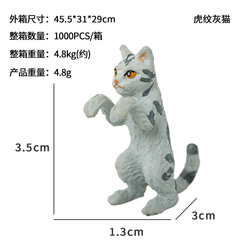 Nuevo lindo pequeño tanque de fiesta gato pecera decoración decoración animal pequeño paisaje creativo estilo colgante de acuario transfronterizo