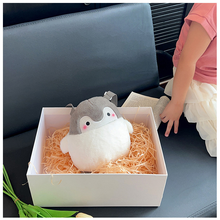 2023 Fashionable new cute cartoon children's trendy bags, plush bags, single-shoulder bags, animal bags, coin purges, and cosmetic bags undefined