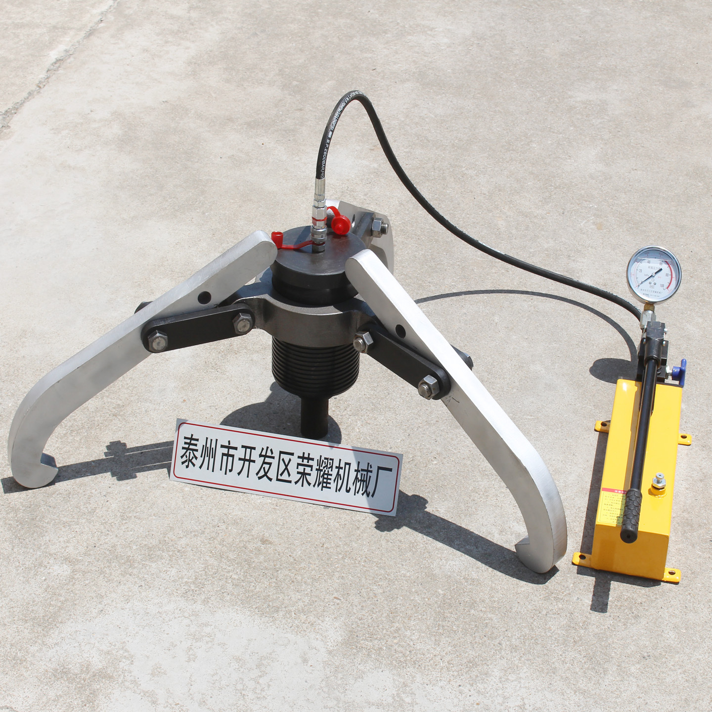 供应FYF型50吨分离式拔轮器100吨分离式液压拔轮器30T手动拉马