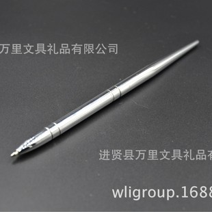 Wanli Group Direct Bright Gold Bright Silver Asian Gold silver Copper Rod Heavy Feel Metal Pen Factory