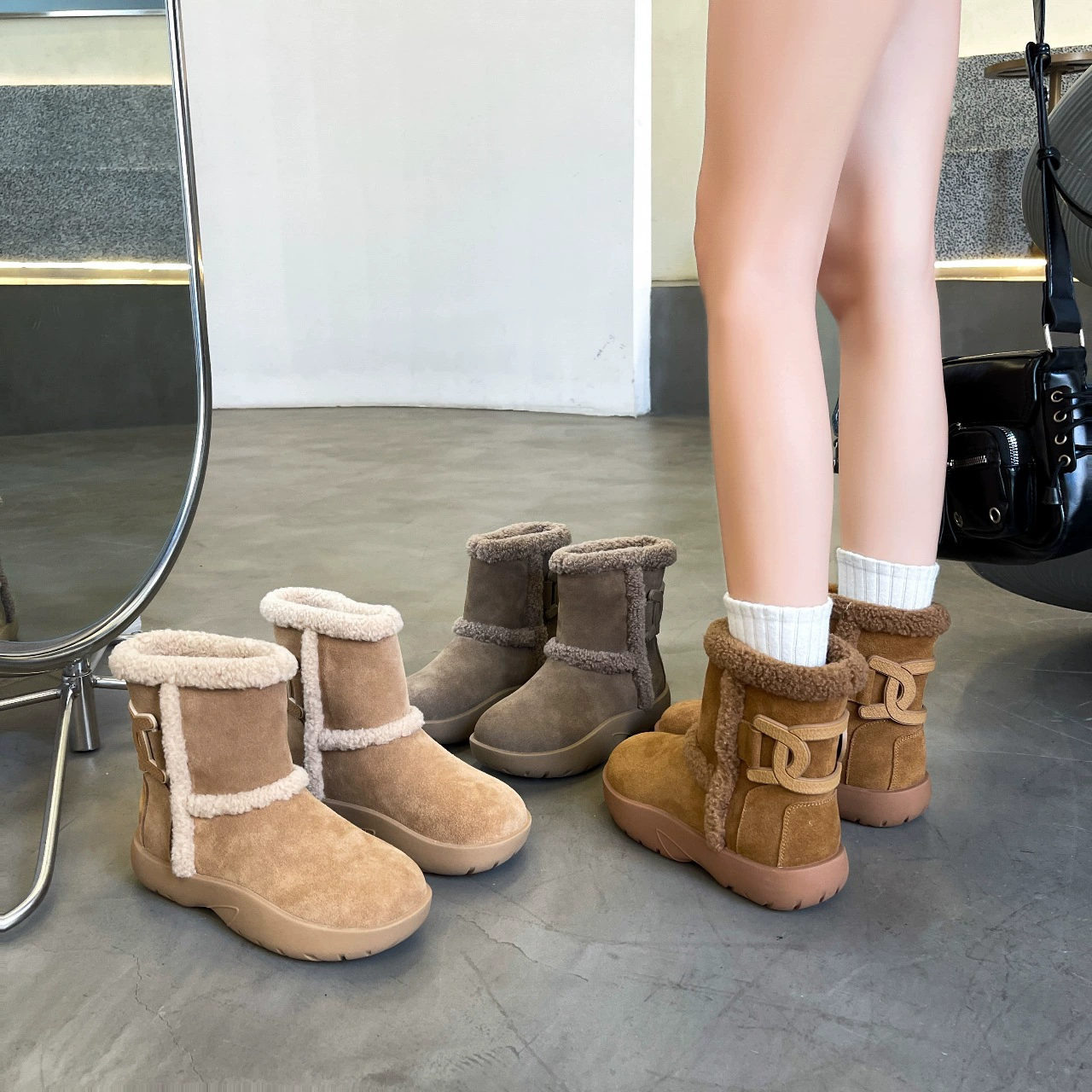 Ботинки Astro Boy, зимние ботинки, женская обувь, модная повседневная обувь, теплые и стильные хиты продаж