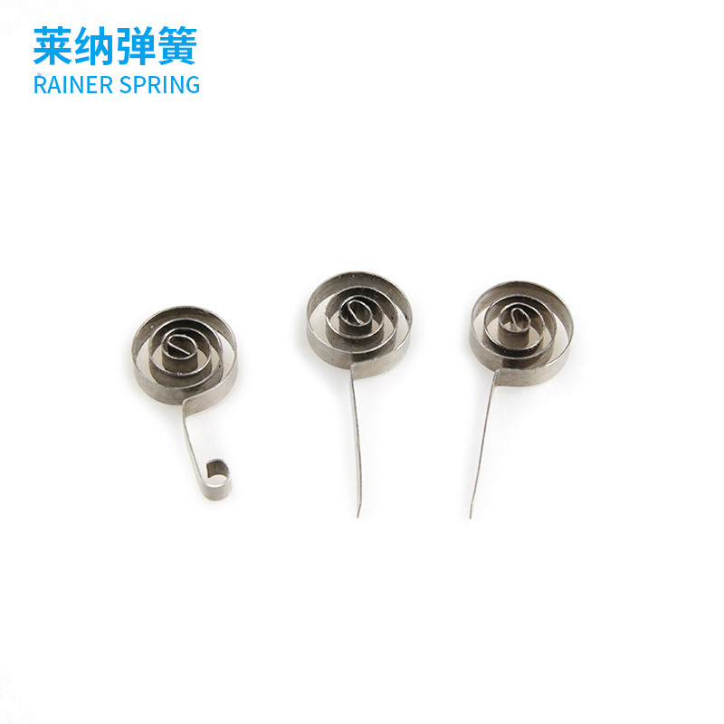 厂家供应批发锁具弹簧 扁线弹簧 涡圈弹簧 不锈钢扁线弹簧