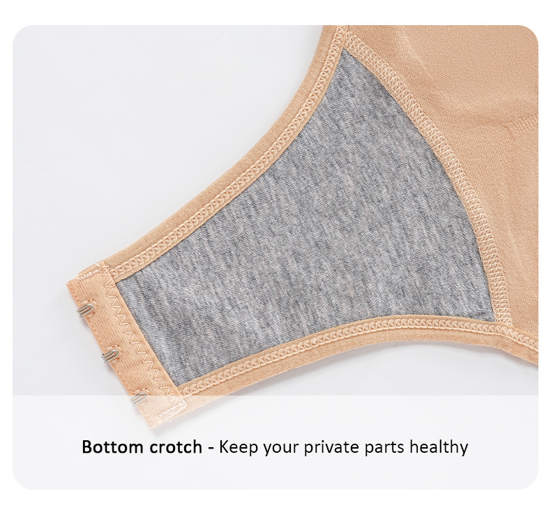 Postpartum & Everyday Shapewear Bodysuit - Seamless Tummy Control, Butt Lift & Bust Support With Breathable Nylon (XS-5XL, 3 Colors)_voghion.com