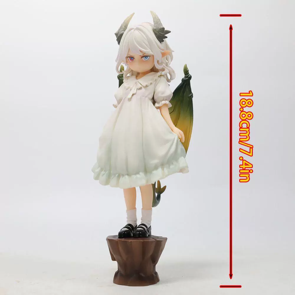 Новая красивая девушка GK Light Nightmare Twin Angry Dragon Girl Xiaoyin Фигурка Книжная полка Настольный чехол Орнамент Игрушка в подарок