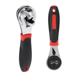 6-22mm adjustable ratchet wrench multi-function adjustable open end wrench hand wrench tool