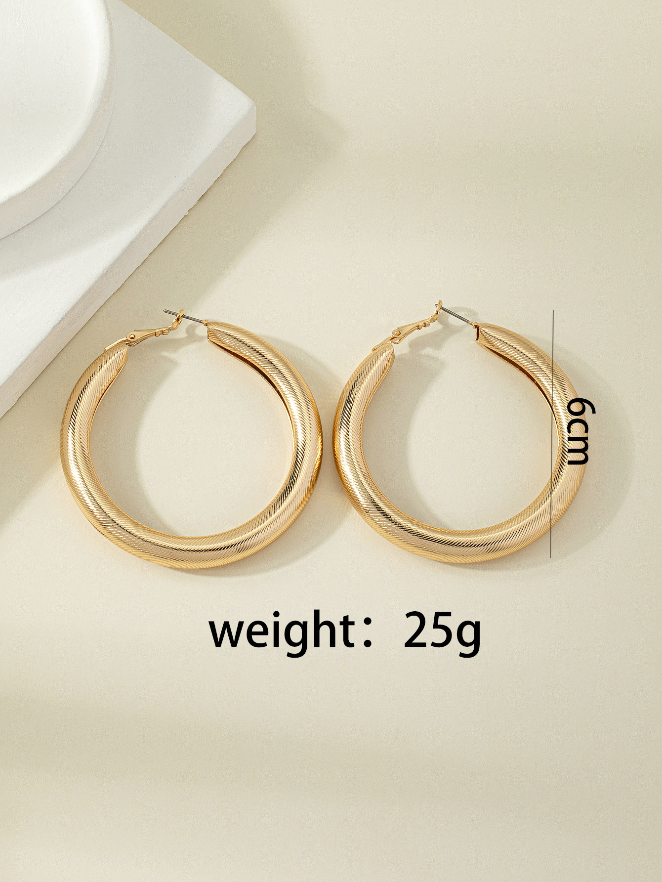 Fashion Geometric Plating Alloy No Inlaid Earrings display picture 4