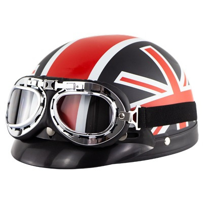 Manufacturer Sells Goggles for Bicycles, Retro Motorcycle Helmets, Breathable Summer Helmets, Only for Cross-Border Export