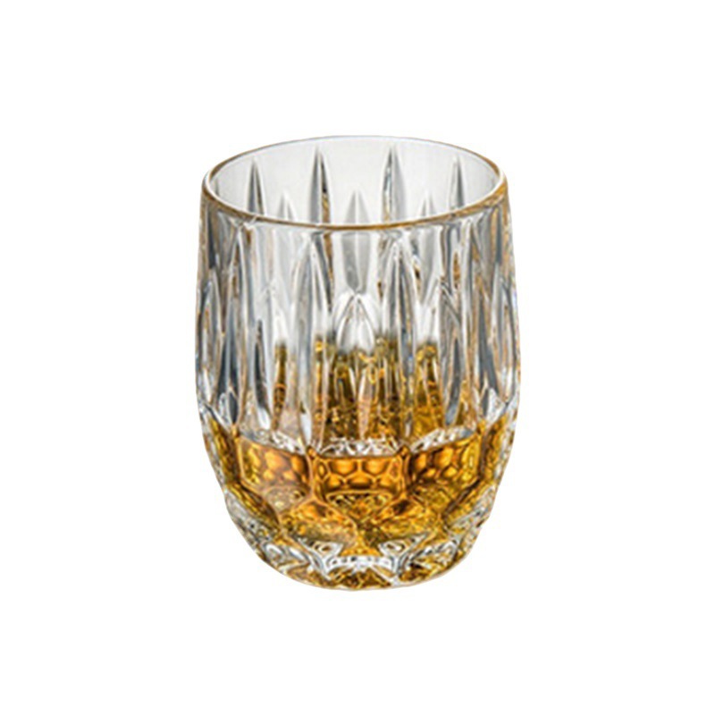 Vaso de whisky, juego de vasos de cristal para el hogar, vaso de licor retro para bar, vaso de cerveza creativo de estilo europeo, estilo ins