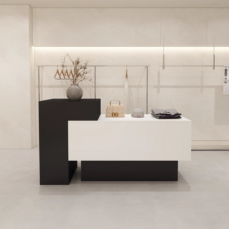 鞋包陈列柜简约现代服装店中岛台女装流水台童装店中间摆放展示桌