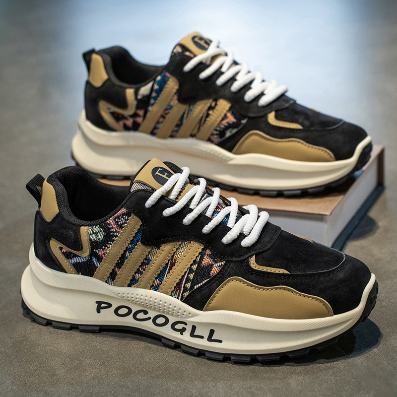 Zapatos de hombre invierno 2026 nuevo juego de carreras casuales zapatos deportivos transpirables juveniles con suela suave antideslizante zapatos de moda papá