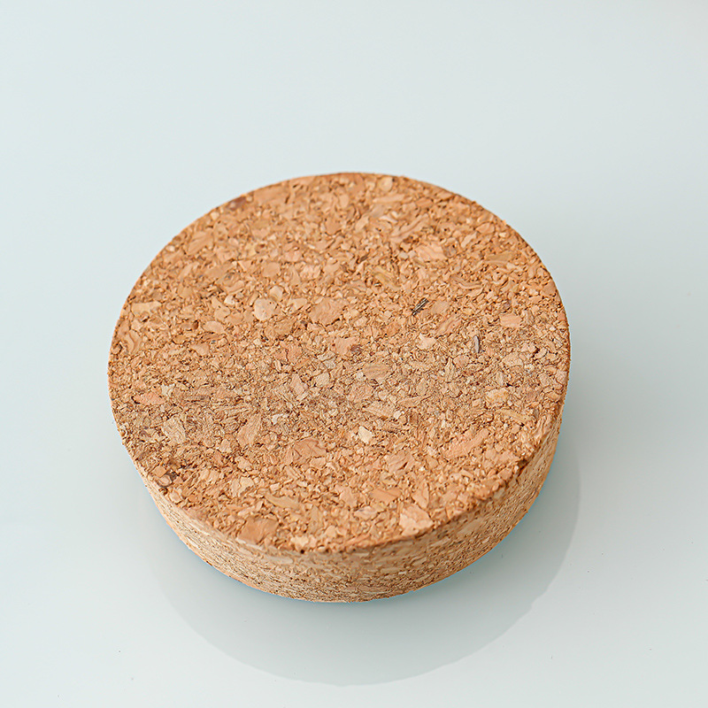 Fábrica al por mayor cosecha Festival gran boca calabaza decorativa botella de vidrio botella de almacenamiento jarra color florero corcho cubierta almacenamiento de calcio de sodio