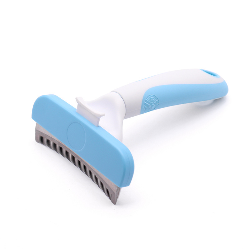 Peine para adelgazar mascotas, cuchillo para eliminar el pelo de perros, peine de rastrillo de belleza para eliminar el pelo de gatos, peine para suministros para perros y gatos, peine para el pelo