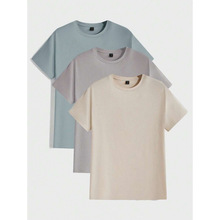 M 94883 Solid kids casual T-shirt ��ɫ��ͯ���� T ���羳