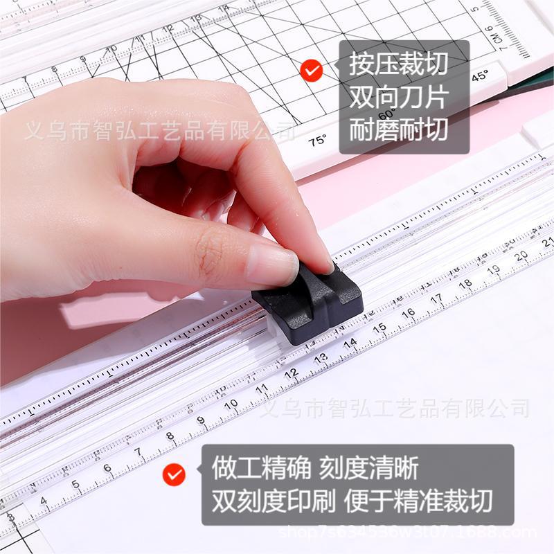 Cortador de papel cortador de papel mini cortador de papel hecho a mano para niños cortador de papel de oficina para estudiantes cortador de papel fotográfico