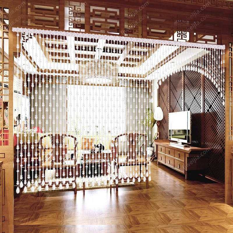 Crystal Bead Curtain Partition for Living Room, Door Curtain for Hallway, Door-To-Door Partition, Bathroom Entrance Decoration, No Drilling Required Crystal Bead Curtain Partition for Living Room, Door Curtain for Hallway, Door-To-Door Partition, Bathroom Entrance Decoration, No Drilling Required