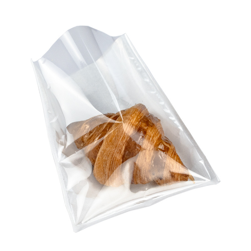 日式烘焙透明一次性机封打包纸袋甜甜圈贝果切片吐司面包包装袋子|undefined
