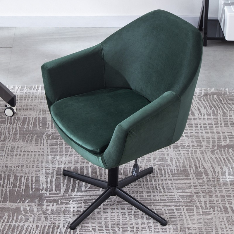 Guanqun removable and washable lazy computer chair swivel chair fashion study chair lifting sofa chair comfortable long-sitting office chair