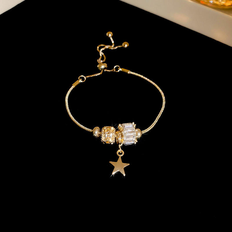 欧米のクロスボーダーにジルコンを入れて、ブレスレットを開けます。