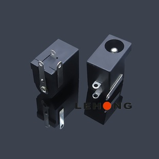 DC-046-20 Highlight L14.6 Black Plastic/DC Power Socket/DC DC Socket/DC Socket