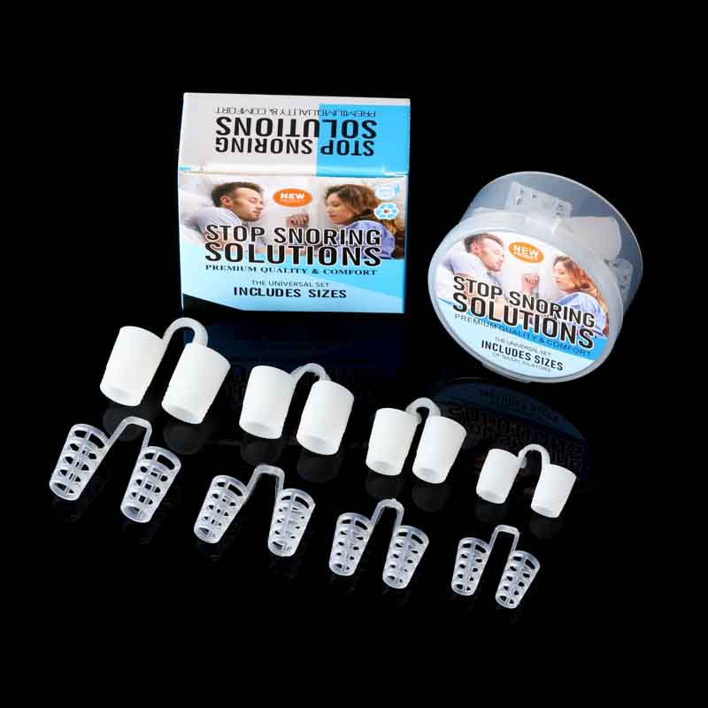 Nuevos productos transfronterizos snoring snoring silenciador invisible para dormir snoring clip nasal fábrica al por mayor