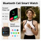 Cross-border H9 smart watch Bluetooth call voice heart rate blood oxygen health multi-function sports watch