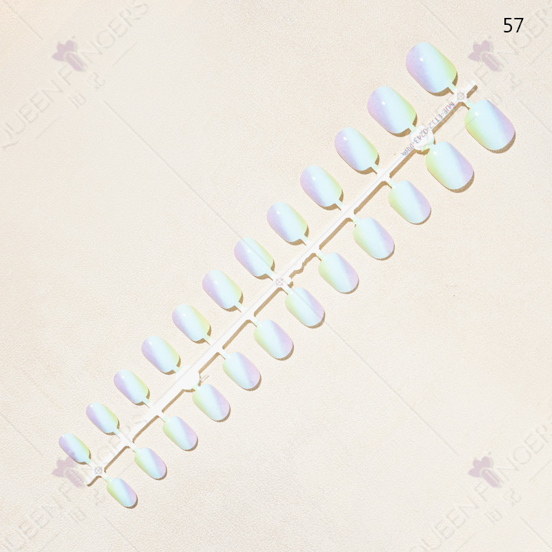 Nuevo manicure 24 piezas de banda de desgaste de uñas productos terminados manicure niños parches manicure productos terminados manicure