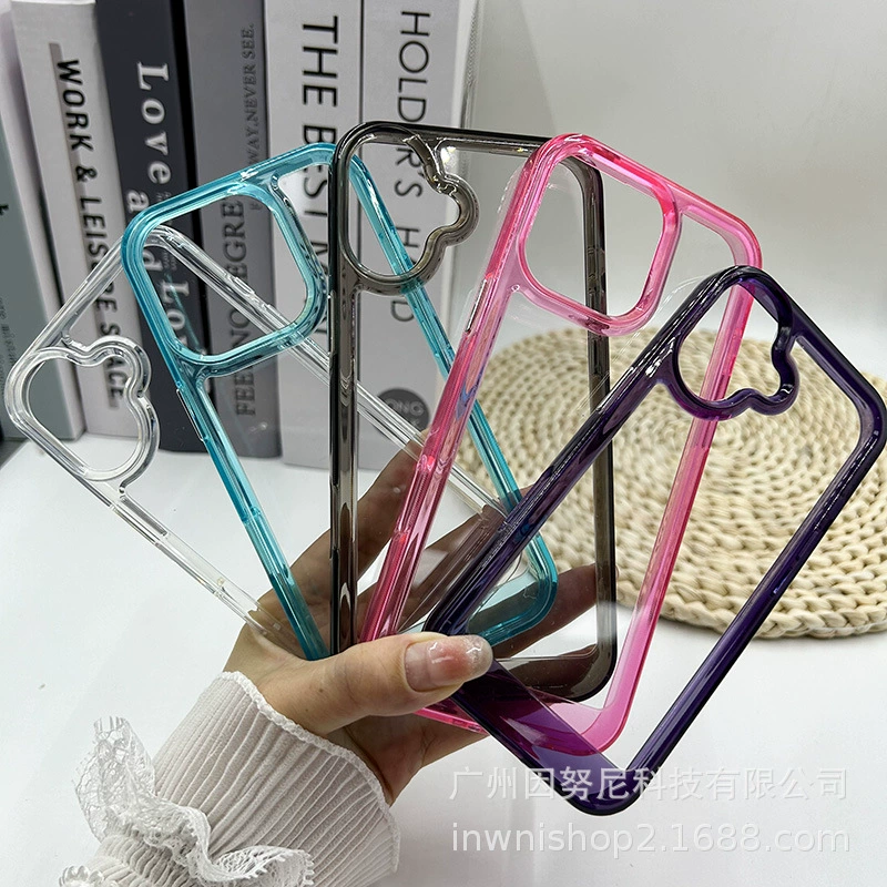 Применимо к Apple 15 Space Shell второго поколения iPhone16promax все включено 2-в-1 жесткий чехол для чехла для телефона