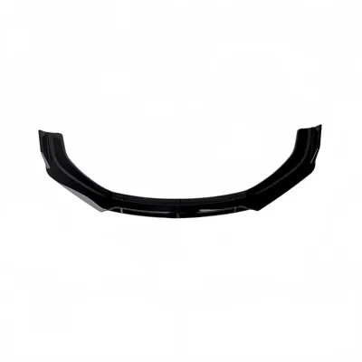 Universal Three-Section Front Spoiler and Front Lip Kit for Cars, Front Bumper Anti-Collision and Anti-Scratch Corner Protector, Exterior Car Body