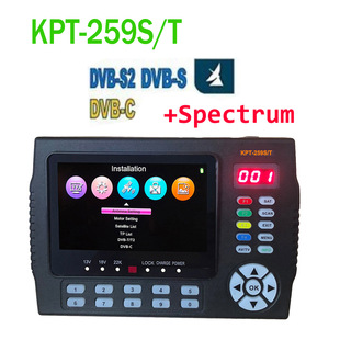 Finder Meter KPT-259TS DVB-S2/T2/C Spectrum Satellite