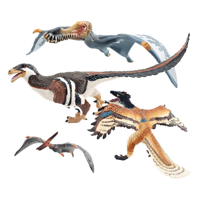 Transfronterizo simulación dinosaurio Jurásico modelo pequeño antepasado pájaro antiguo magia pterosaurus dinosaurio escritorio estática decoración adornos
