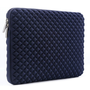Diamond Embossed Handbag Shockproof Notebook Mouse Multifunctional Waterproof Diving Shockproof Anti-Pressure Computer Bag Portable