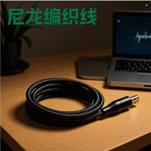 跨境新品五合一快充数据线PD60W 适用于苹果华为安卓手机充电线