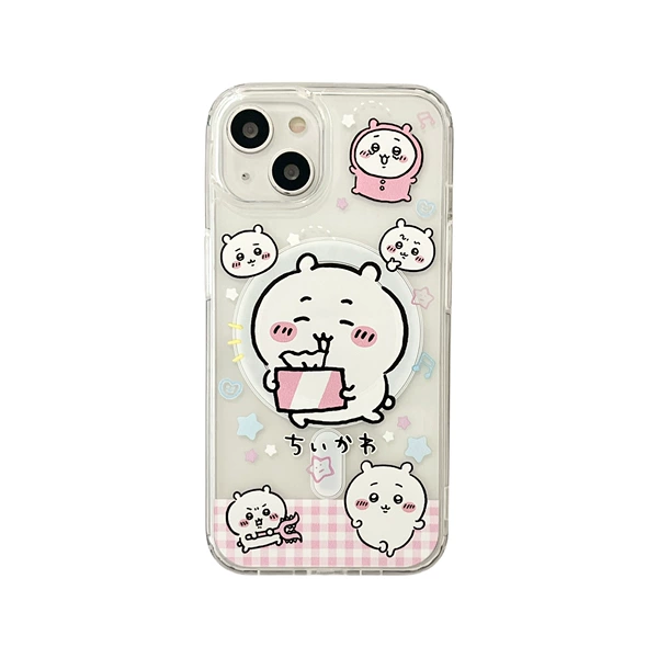 Acrylic magnetic suction-Pink Jiika [single shell]