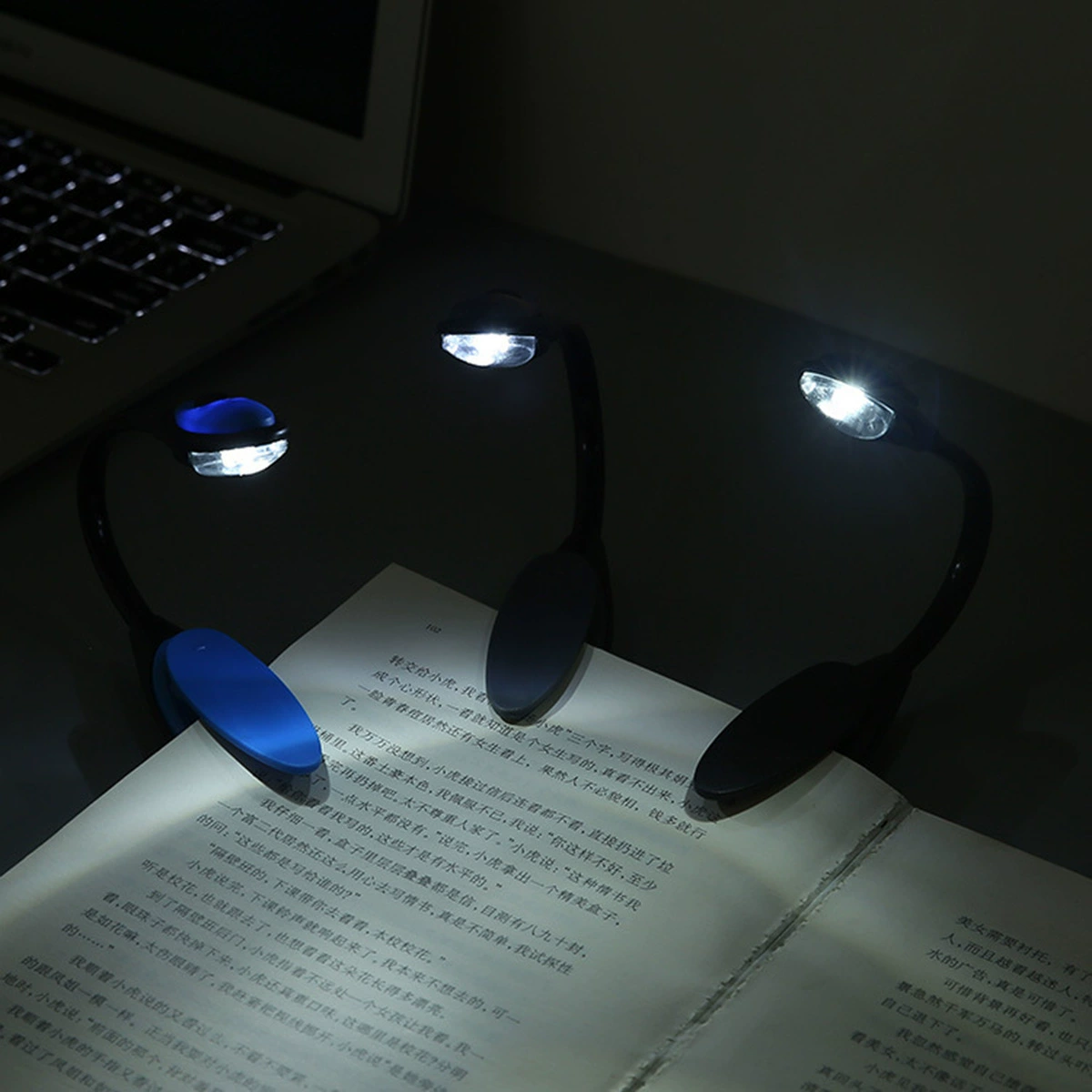 LED маленькая портативная лампа для чтения, складная настольная лампа, (поставки через границу)