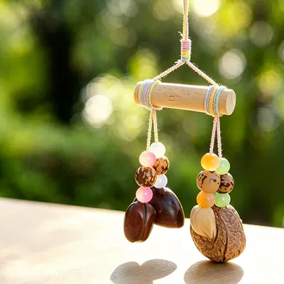 Car hanging – finished product, car-mounted rattle, calming - the-splendid-landscape-12-glimmering-echoes