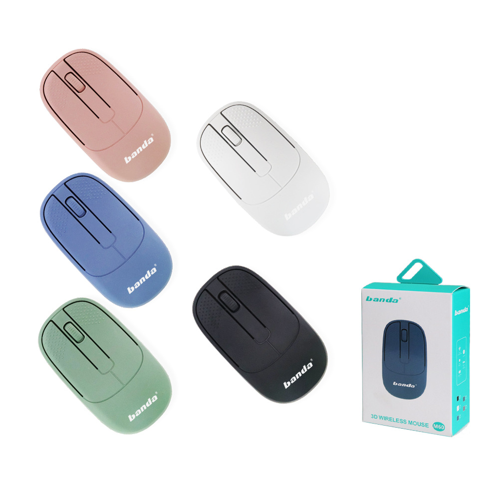 Wireless Mouse For Laptop Silent Lightweight Portable Design_voghion.com