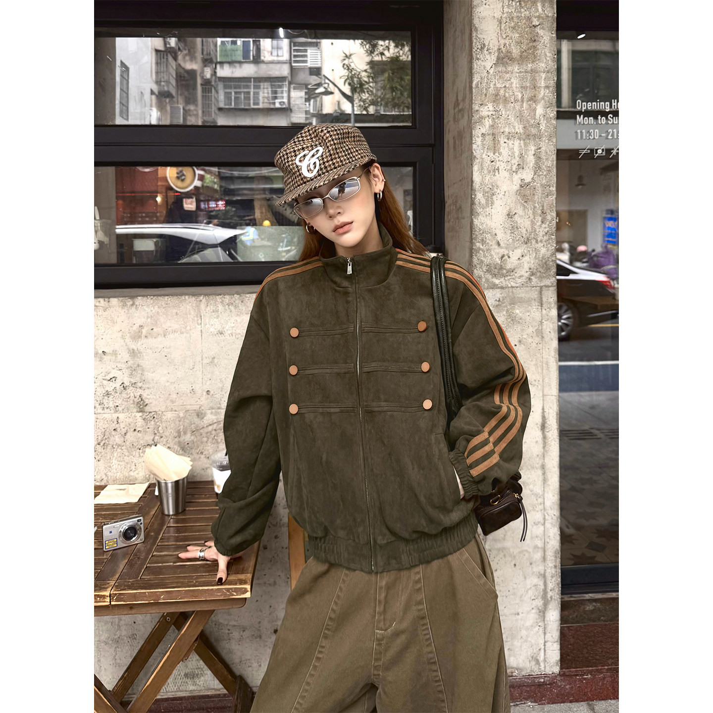 Greenish-brown