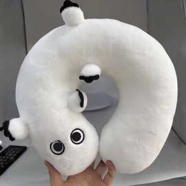 跨境新品Witch Hat Atelier Brushbuddy尖帽子的魔法工坊毛绒颈枕
