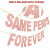 Same Penis Forever banner Golden Rose Golden Scallion Powder Single Party Pulling Flag