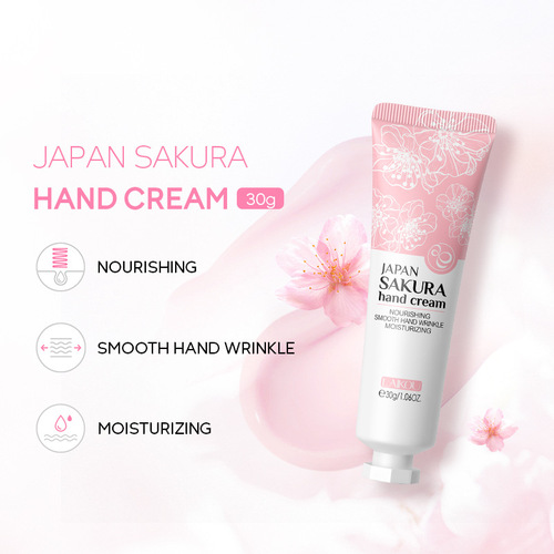 LAIKOU Sakura Hand Cream 30g Manufacturer Source Hand Moisturizing Moisturizing Rejuvenating Cream