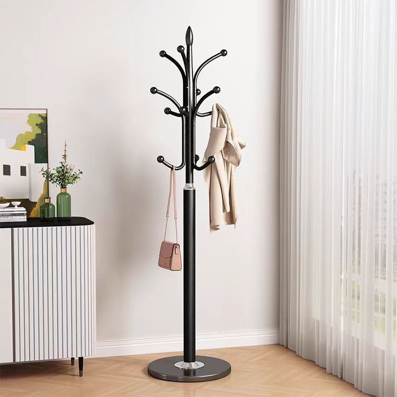 hierro forjado percha de ropa percha de ropa de lujo ligera percha de ropa de dormitorio percha de ropa vertical percha de ropa percha de bolsa percha simple para el hogar