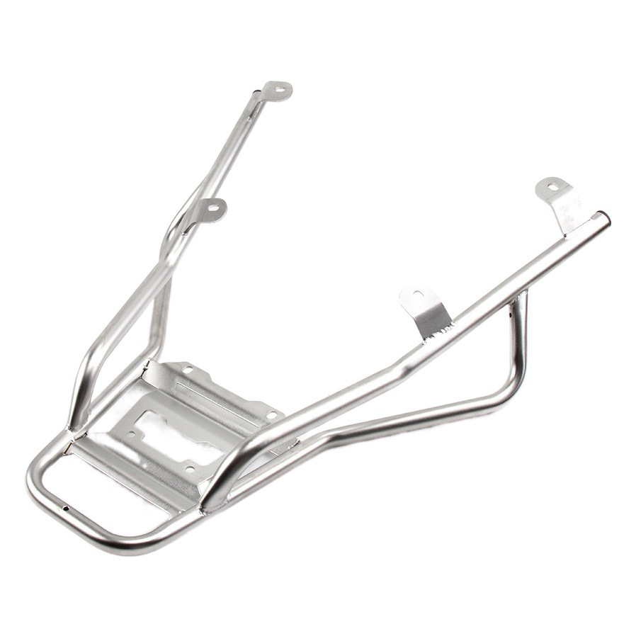 Aplicable a BMW C400X parachoques pedal de acero inoxidable motocicleta modificado trasero tronco estante