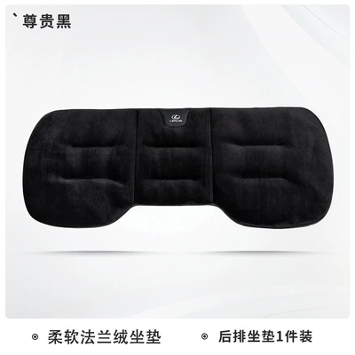 Universal seat cover – Suitable for Lexus car - lexus-classic-black-one-back-row-46473