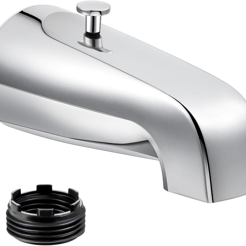 Bathtub Faucet with Wall Outlet, Bathtub Faucet with Showerhead, Bathtub Spout, Bathtub Water Outlet, Side-Mounted Bathtub Faucet