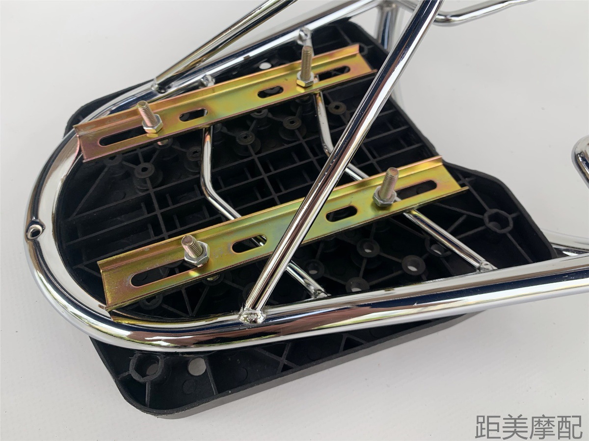 Motorcycle Electric Vehicle Trunk Thickened Bottom Plate Fixing Seat Trunk Base Universal Pressure Strip Screw Accessories Complete