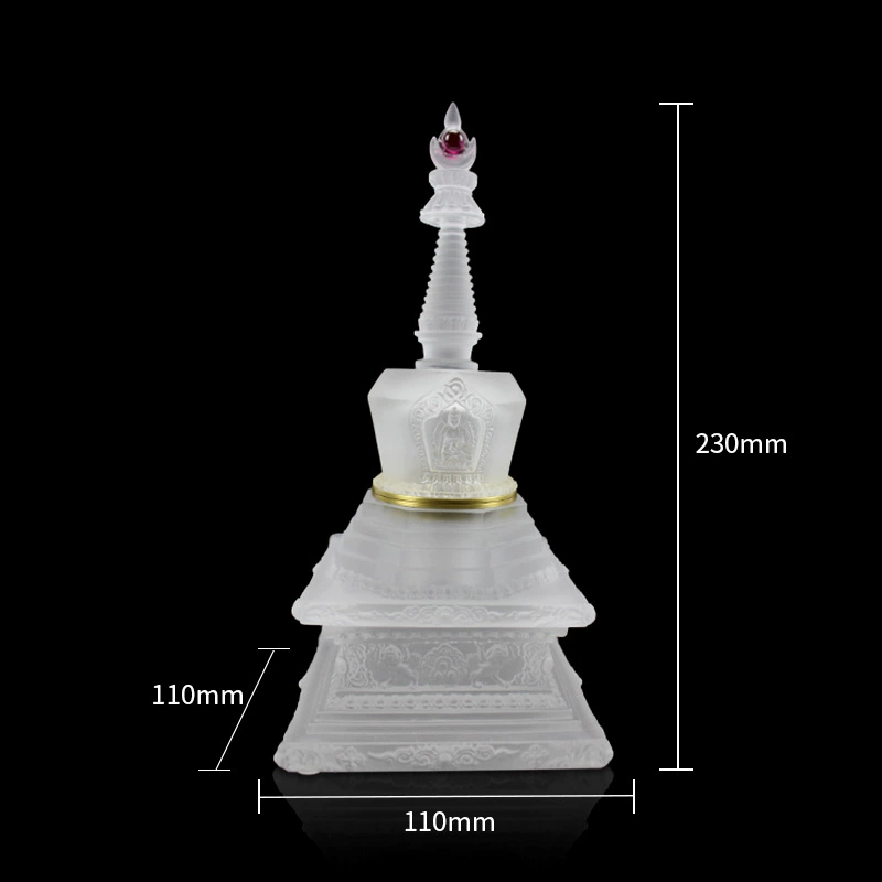 П Bodhipagoda тибетский храм паттерн восемь пагод наслаждаясь дзен настольные подарочные украшения