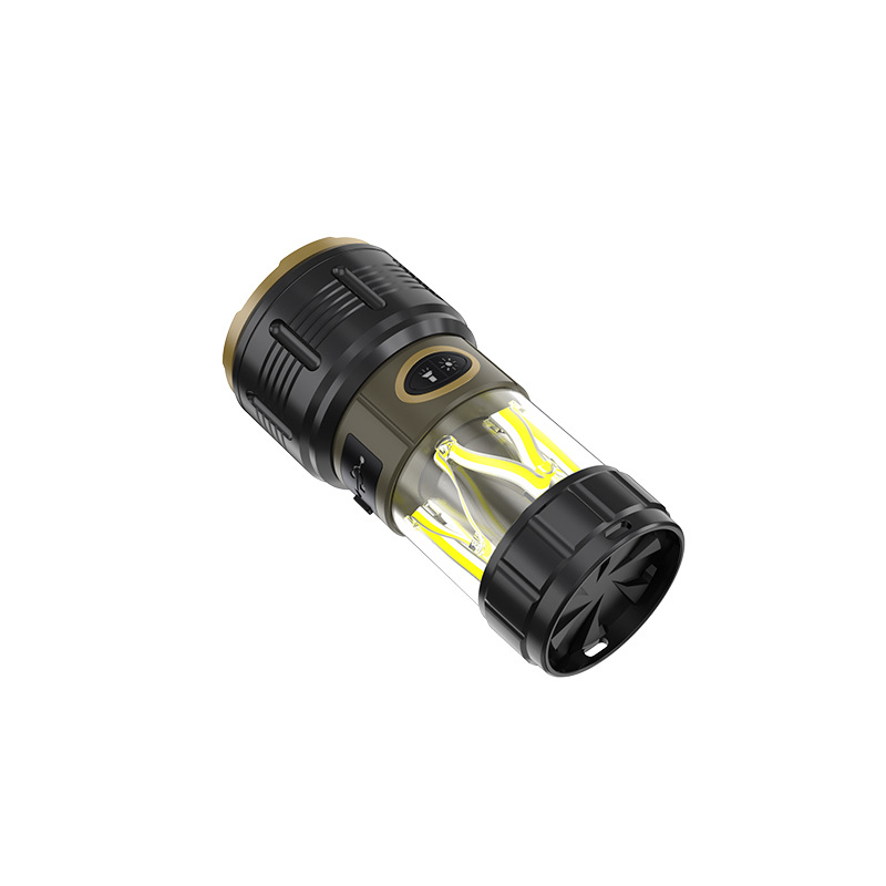 Lintera de alambre de tungsteno transfronteriza al aire libre ambiente portátil lámpara de camping luz de iluminación de patio transparente inteligente