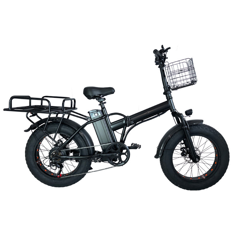 Fat Tire Electric Bicycle Scooter Lithium Battery Power-Assisted Bicycle Export Foreign Trade Manufacturer Wholesale