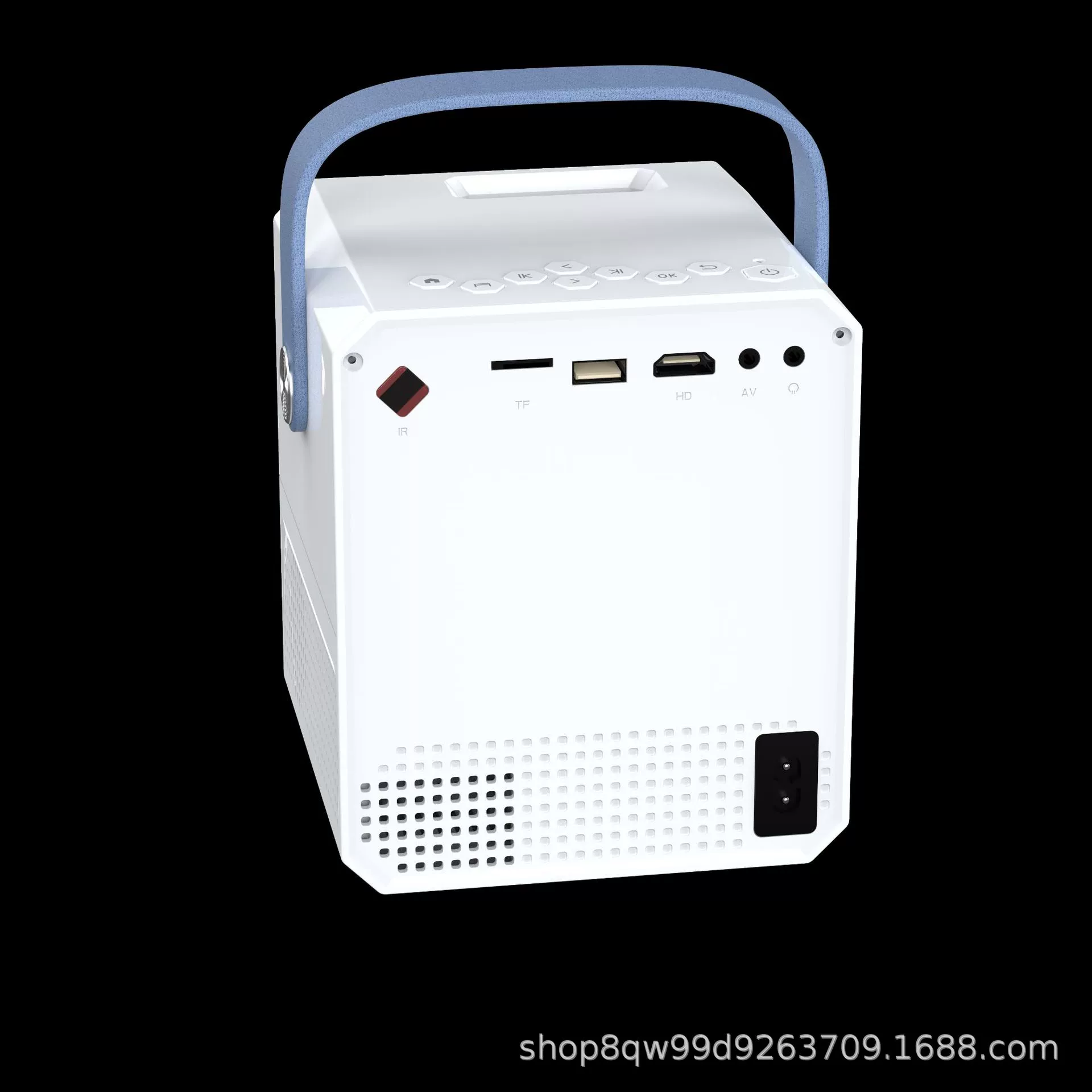 Портативный проектор для комнаты общежития CY302, HD, мини-переносной, домашний кинотеатр